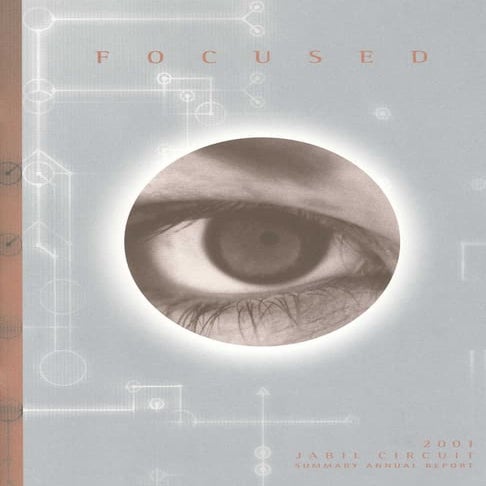 jabil circuit Annual Report 2001