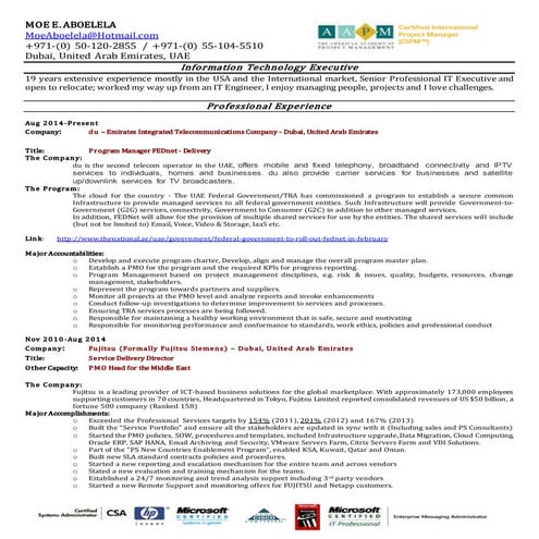 Moe Aboelela - Resume - May 17 2015 - Director