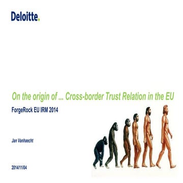 IDENTITY FOR THE DIGITAL CITIZEN