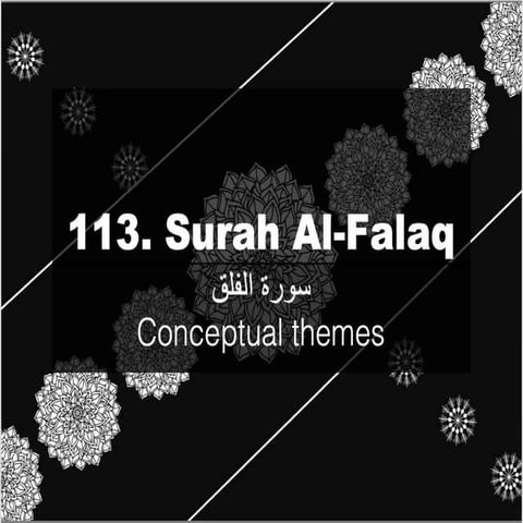 113 Surah Al Falaq Pptx