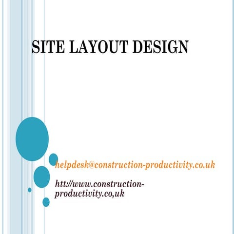 113 site layout design