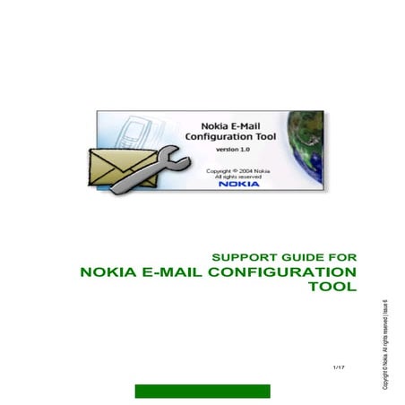 Nokia_Email_Conf_Tool_Installation_and_Support_guide