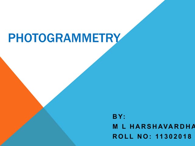 photogrammetry