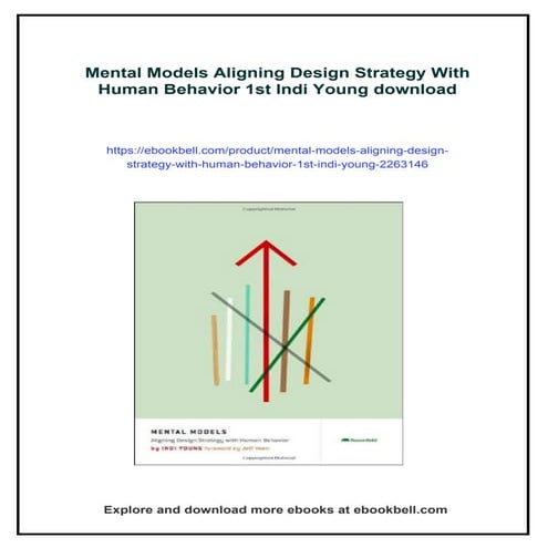 Mental Models Aligning Design Strategy With Human Behavior 1st Indi ...