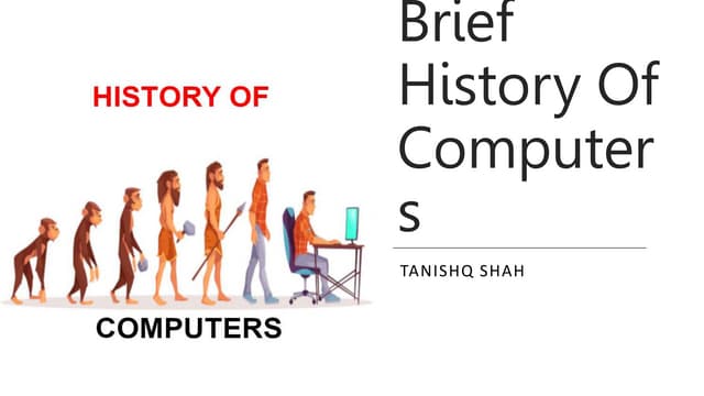 History Of Computers