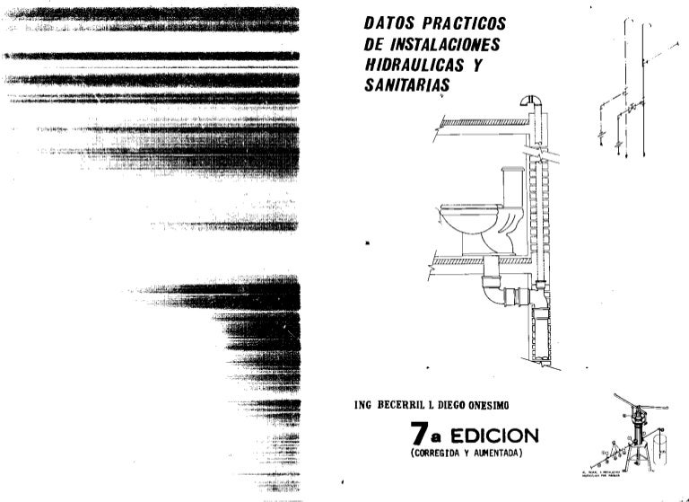 Datos Practicos de instalaciones hidraulicas y sanitarias, becerril