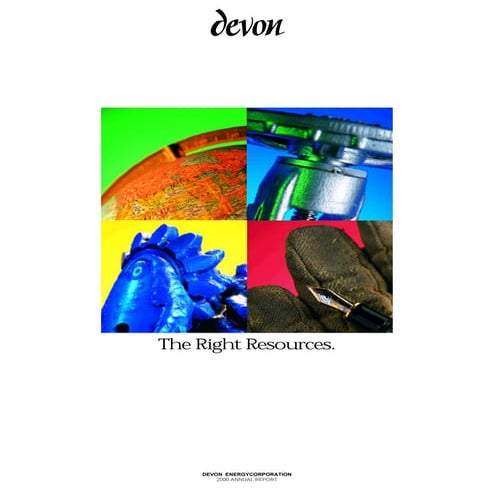 devon energy 2000 annual