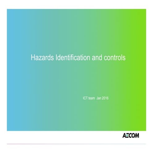 Construction Site Hazards and Controls
