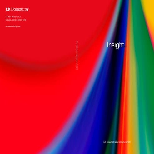 RR Donnelley  2002AR