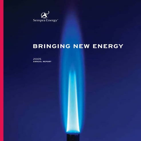 sempra energy 2005 Annual Report