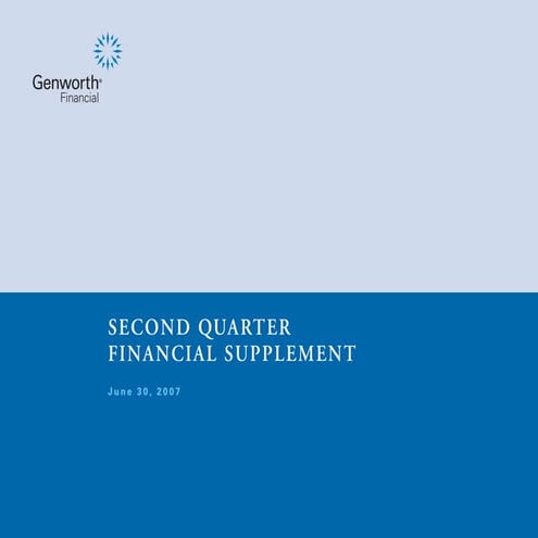 GNW Q2-07_Financial_Supplement