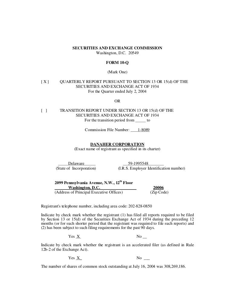 danaher 04-2Q-10Q