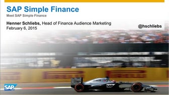 SAP Simple Finance
