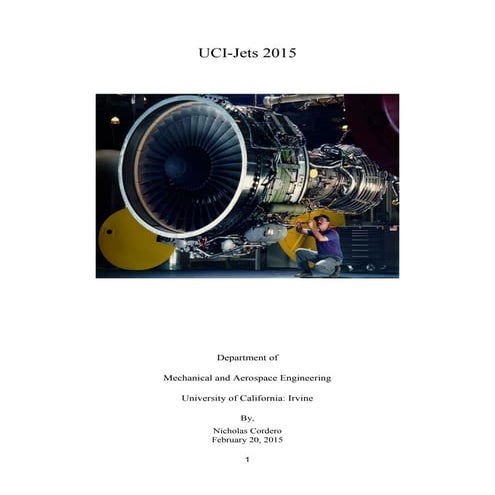 Turbofan Engine Design Report