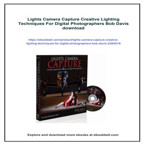 Lights Camera Capture Creative Lighting Techniques For Digital ...