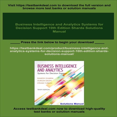 Business Intelligence and Analytics Systems for Decision Support 10th ...