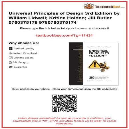 Comprehensive Guide to Universal Principles of Design, 3rd Edition | PDF