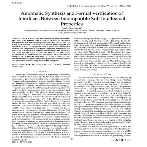 Automatic Synthesis and Formal Verification of Interfaces Between Incompatibl...