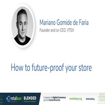 Mariano Gomide de Faria - eRetail Day México Blended [Professional] Experience 