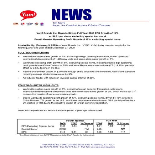 Q408 release 02/03/09