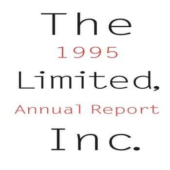 limited brands annual report 1995_full