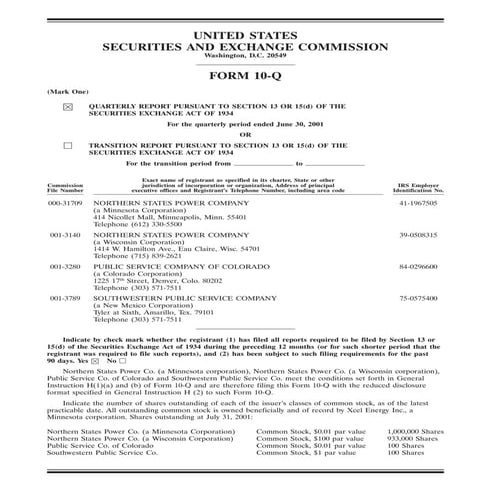 Form 10 q | PDF