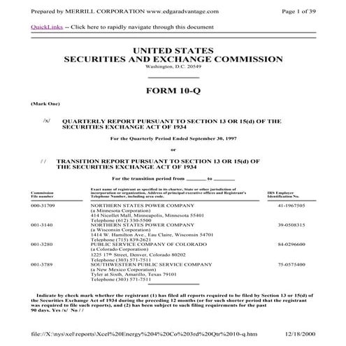 Form 10 q | PDF