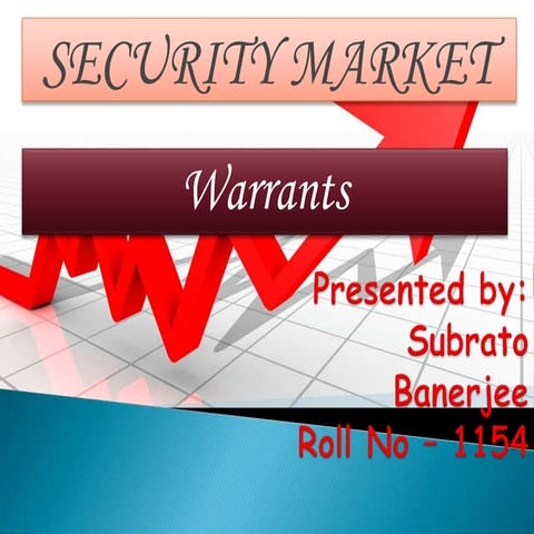 Security Market (WARRANTS)