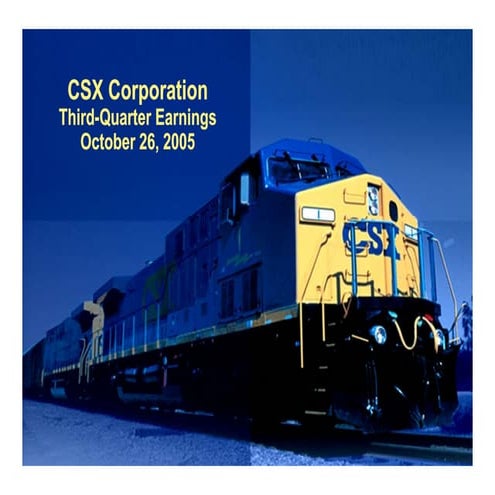 csx  Q3_2005