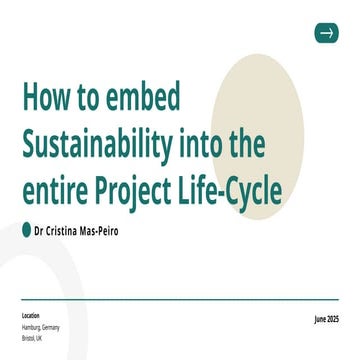 1155 APM Conference 2025 - How to Embed Sustainability into the Entire Projec...