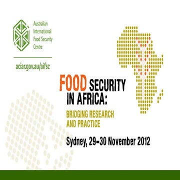 Understanding African Farming Systems: Science and Policy Implications 