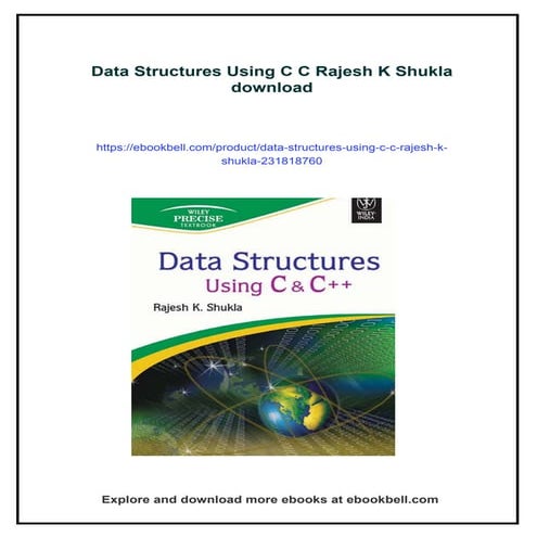 Data Structures Using C C Rajesh K Shukla | PDF