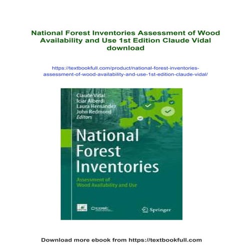 National Forest Inventories Assessment of Wood Availability and Use 1st ...