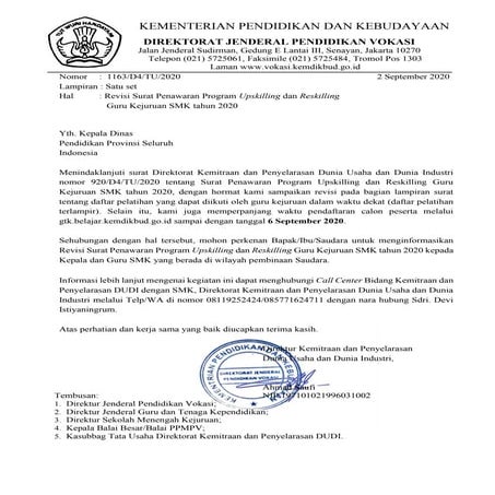 1163.d4.tu .2020 surat-pendaftaran-pelatihan-upskilling