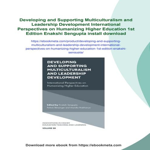 Developing and Supporting Multiculturalism and Leadership Development ...