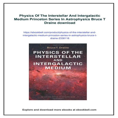 Physics Of The Interstellar And Intergalactic Medium Princeton Series In Astr...