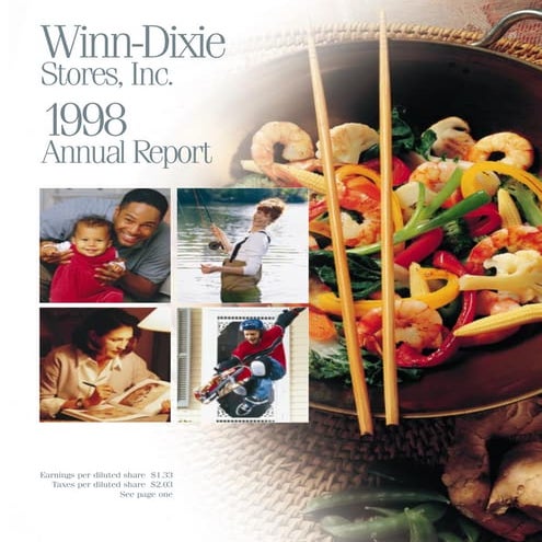 winn-dixie stores  1998_Annual_Report