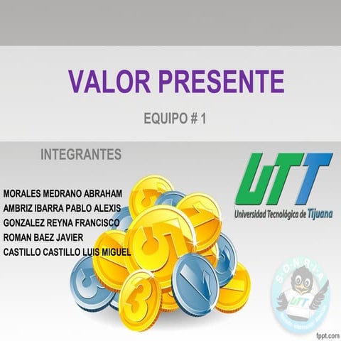 Valor Presente
