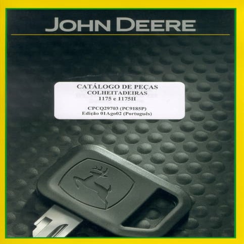 CALALOGO JOHN DEERE 1175