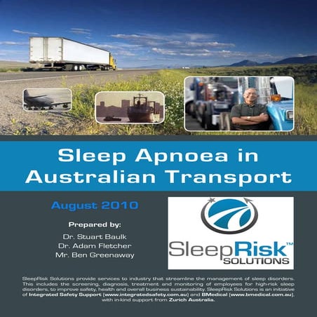 2010-09-07 SleepRisk REPORT final | PDF