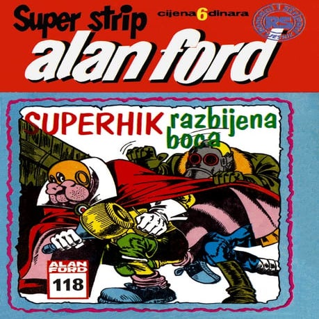 Alan Ford 118 - Superhik - razbijena boca