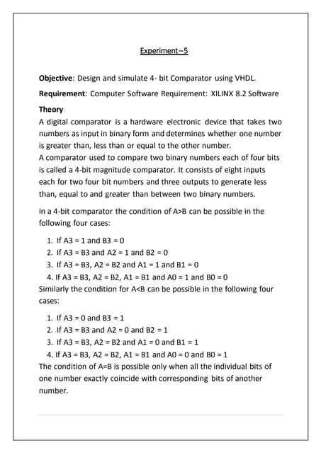 vhdl exp-5