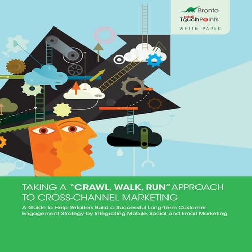 Taking a “Crawl, walk, run”approach To cross-channel MarkeTing