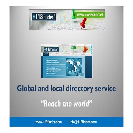 118finder presentation