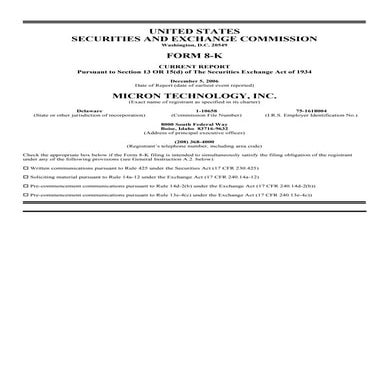 micron technollogy 2007_8_K_amendments_to_articles_of_incorporation