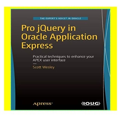 Pro jQuery in Oracle Application Express kindle$ | PPT
