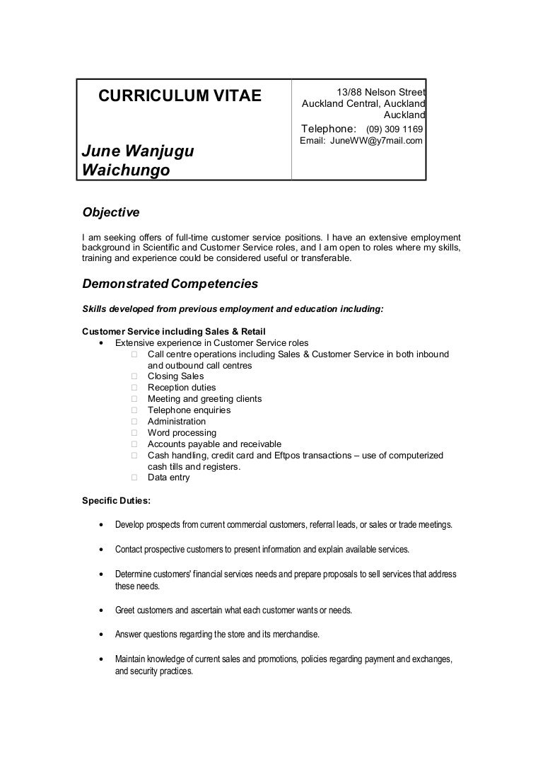 curriculum vitae june wanjugu opeto 4 1 new zealand curriculum vitae examples