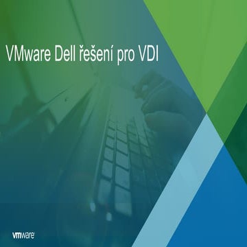 VMware Dell řešení pro VDI
