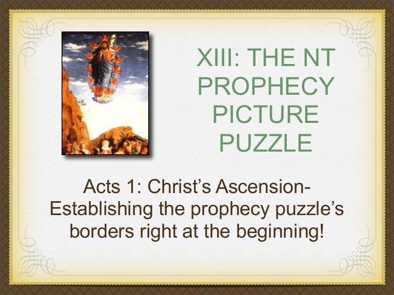 Xi The Ascension And Biblical Prophecy