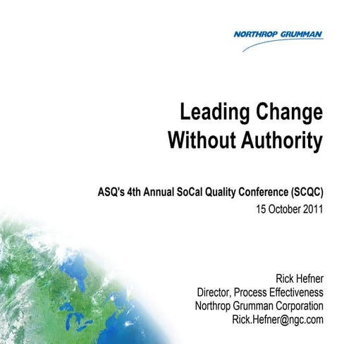 Leading Change without Authority | PDF